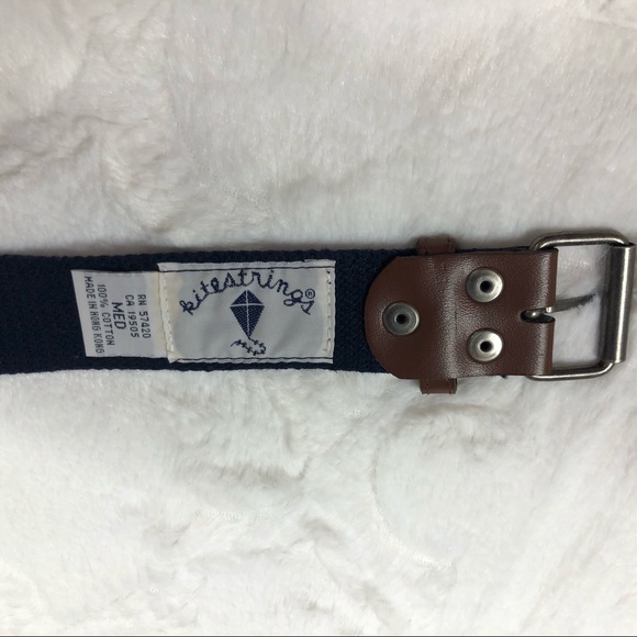 Kitestrings Red Plaid Dress Belt size Medium - Picture 7 of 10